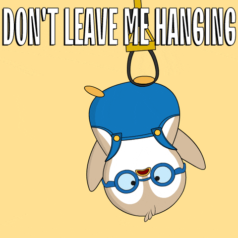 Hanging Still Waiting GIF by Pudgy Penguins