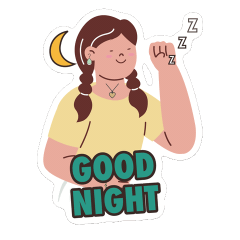 Bye Sticker