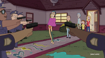 Season 5 Fight GIF by Rick and Morty