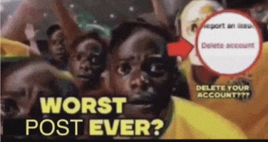 Delete Your Account GIF