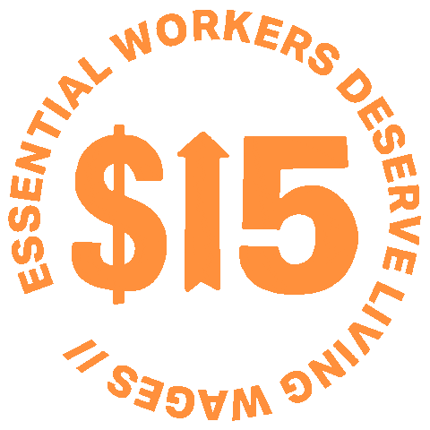 fightfor15 Sticker