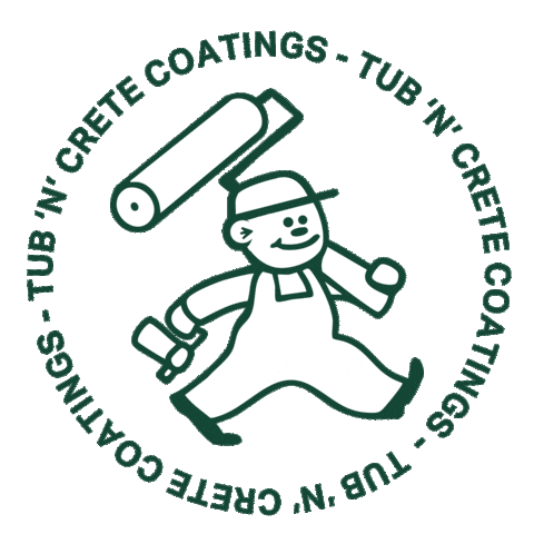 Tub N' Crete Coatings Sticker
