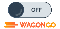 On Off App Sticker by WagonGO