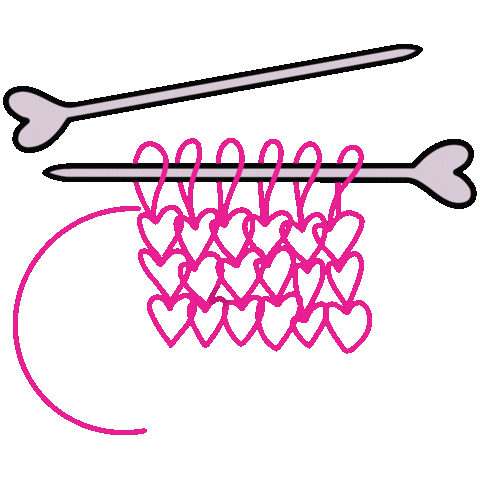 Knitting Wird Sticker by KathieKreativ