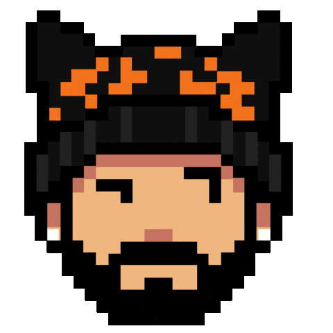 Suspicious Pixel Sticker by ERTgr