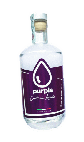 Purple Gin Sticker