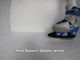 balanceblades skating ice skating GIF