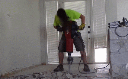 construction worker GIF