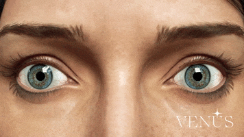 VenusMetaverse wow eyes venus blue eyes GIF