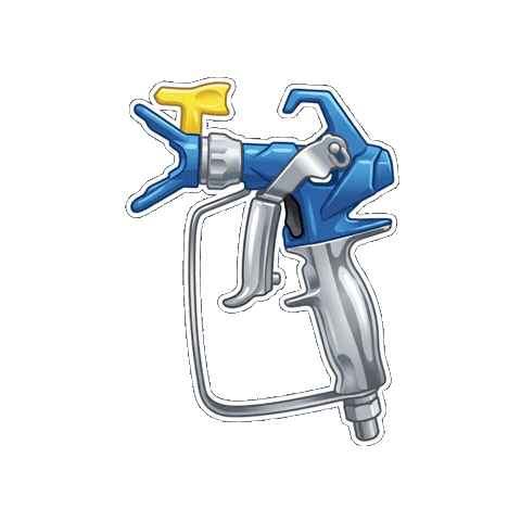 Paint Sprayer Spray Gun Sticker by Graco