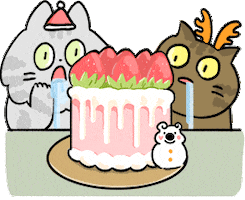 Cat Cake GIF