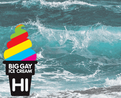 Ice Cream Sticker GIF by Big Gay Ice Cream