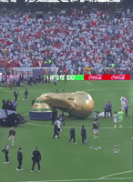 Happy World Cup Trophy GIF