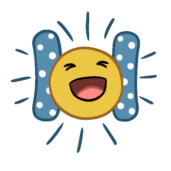 Happy Laugh Out Loud Sticker by beckadoodles for iOS & Android GIPHY