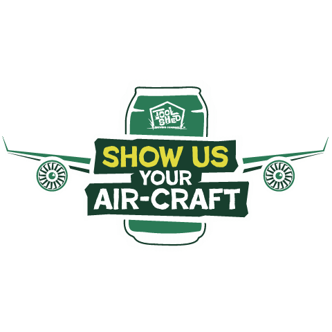 Craft Beer Westjet Sticker by Tool Shed Brewing