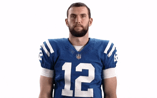 Andrew Luck Wow GIF by Indianapolis Colts