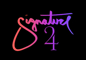 signature24productions logo brand celebrity signature24productions GIF
