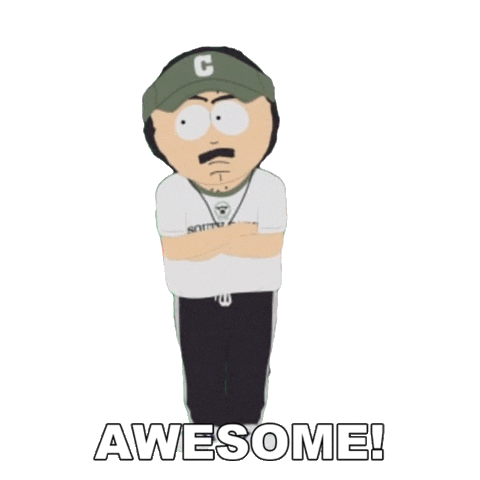 Awesome Randy Marsh Sticker by South Park