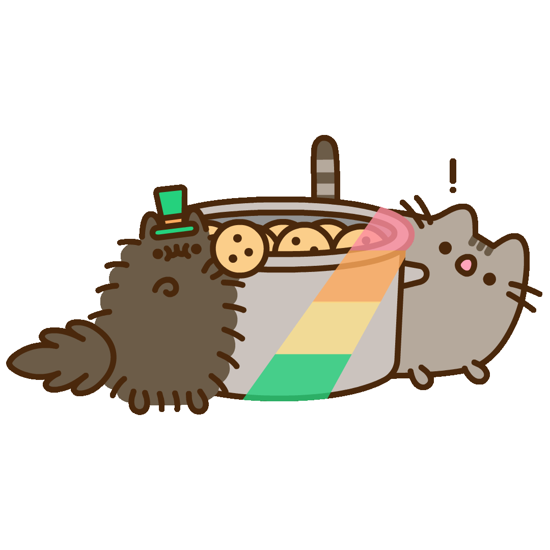 pusheen guide to st patricks day