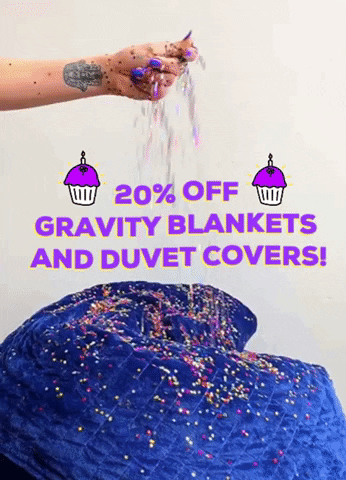 Birthday Gravityblankets GIF by Gravity Products