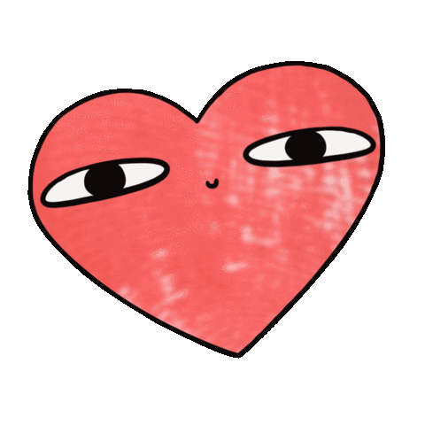 I Love You Hearts Sticker by Brett