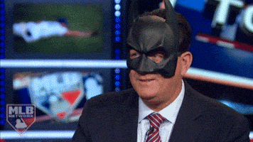 Bat Man Smile GIF by MLB Network