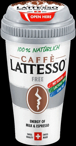 Lattesso coffee free natural kaffee GIF