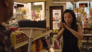 Scared Andrea Bang GIF by Kim's Convenience