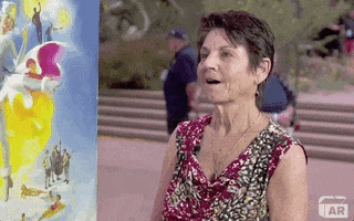 Good News Reaction GIF by ANTIQUES ROADSHOW | PBS