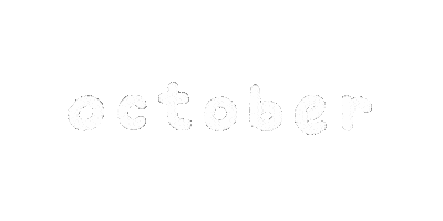 October Month Sticker