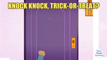 trick-or-treat halloween GIF by Super Simple
