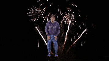 jump fireworks GIF by John Mayer