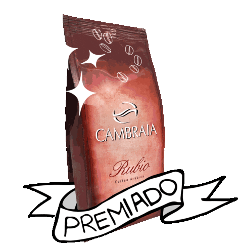 Coffee Rubio Sticker by Cambraia Cafés