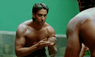grooming GIF by Hrithik Roshan