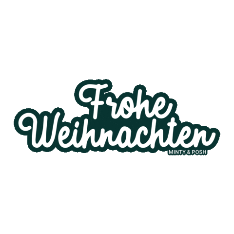 Minty & Posh Sticker