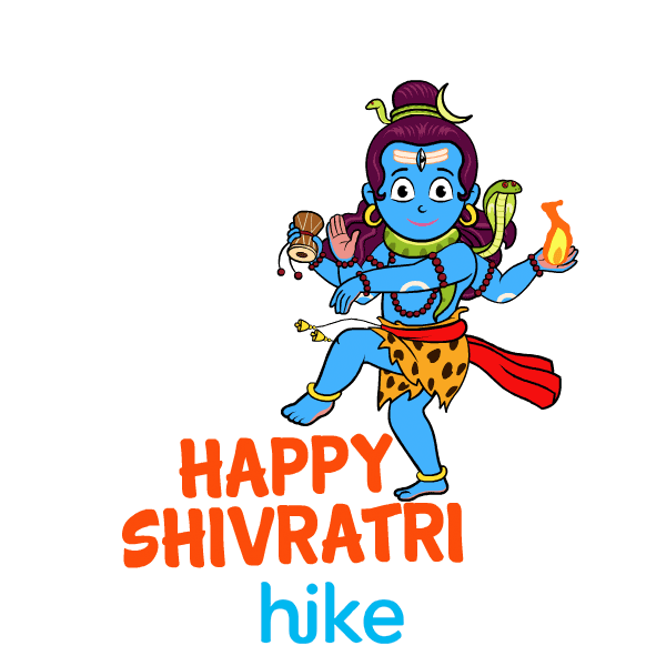 Maha Shivratri Monday Sticker By Hike Sticker for iOS & Android | GIPHY