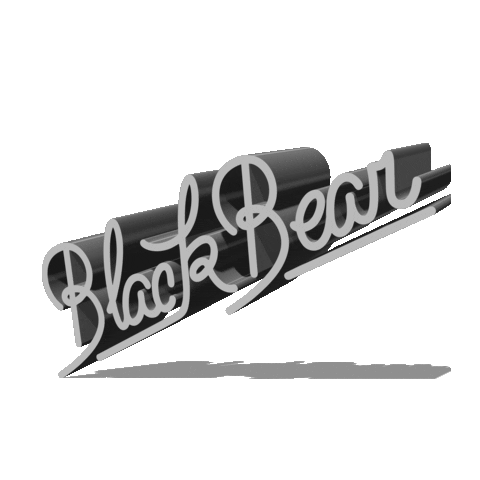 Black Bear Clothing Sticker