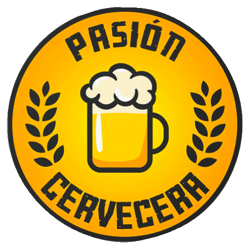 Logo Beer Sticker by Pasion Cervecera