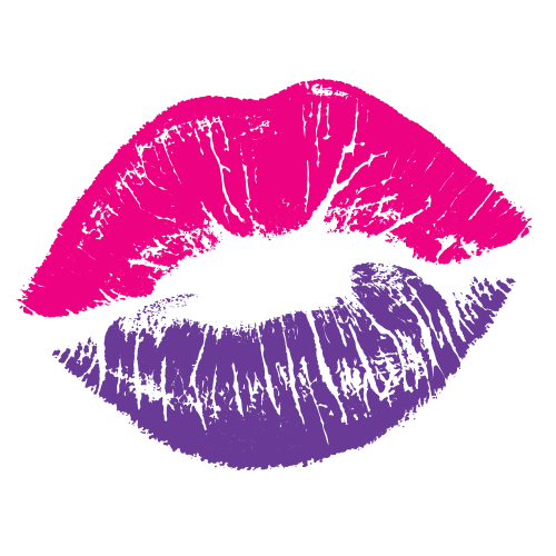 Pink Kiss Sticker by KIIS1065 for iOS & Android | GIPHY