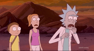Choking Season 4 GIF by Rick and Morty