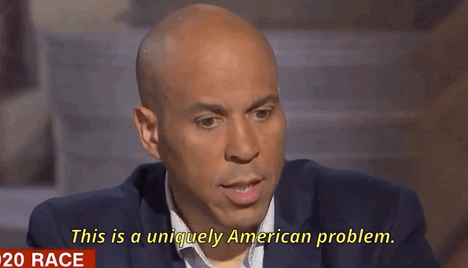 Cory Booker Gun Control GIF Find & Share on GIPHY