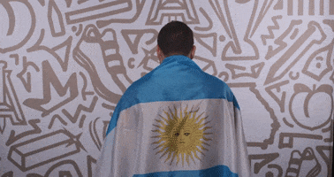 Proud Argentina Flag GIF by Atlanta United