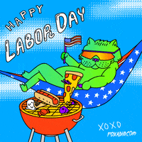 Labor Day Reaction GIF by Animation Domination High-Def