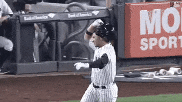 Happy Gleyber Torres GIF by New York Yankees