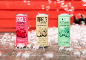 Cocktail Sparkling GIF by Rogue Ales & Spirits