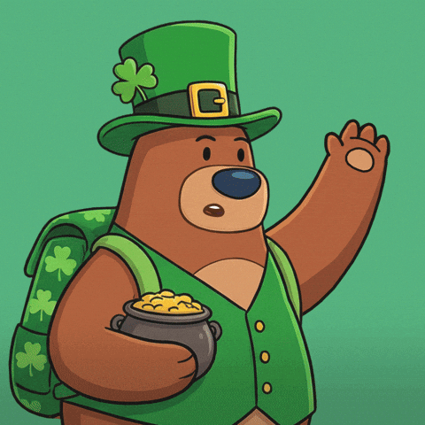 St Patrick Luck GIF by My Neighbor Alice