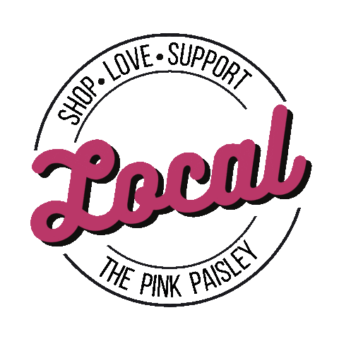 The Pink Paisley Sticker