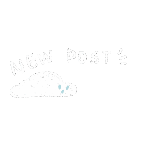 Post Cloud Sticker