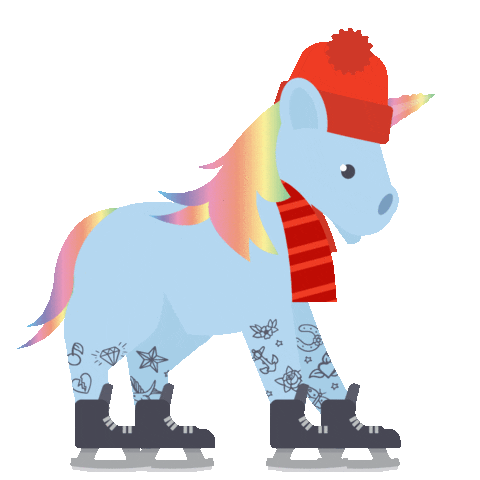 Ice Skating Sticker By Sticker