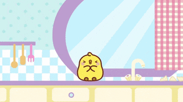 bored friends GIF by Molang.Official